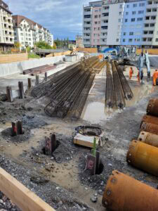 Baustelle Bleicherstrasse Luzern