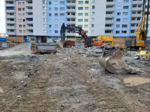 Baustelle Bleicherstrasse Luzern